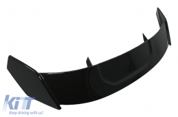 Aero Body Kit Предна Броня Липна и въздушен дифузьор подходящ за BMW 1 Series F40 M Sport (2019-Up) Piano Black-image-6095308