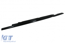 Aero Body Kit Дифузьор за Предна Броня и Прагове, подходящи за Mercedes E-Class E63 W213 S213 (2016-2019) Piano Black-image-6095698