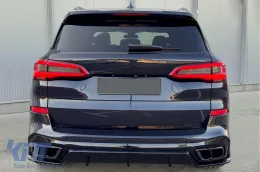 Aero Bodykit für BMW X5 G05 2018-2022 M-Tech Black Knight Design Glänzend schwarz-image-6278834