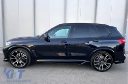 Aero Bodykit für BMW X5 G05 2018-2022 M-Tech Black Knight Design Glänzend schwarz-image-6278836