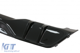 Aero Bodykit Stoßstange Lippe Diffusor für BMW X5 G05 2018-2022 M-Look Glänzend schwarz-image-6075973