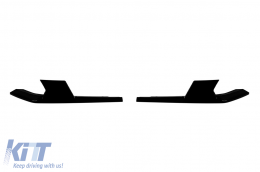Aero package type Black Knight suitable for BMW X7 G07 2019-2022 for the model equipped with M tech bumpers, black lacquer-image-6155938
