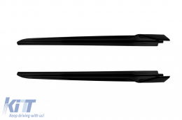 Aero package type Black Knight suitable for BMW X5 F15 2014-2018 with M package, black lacquer-image-6261058