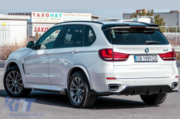 Aero package type Black Knight suitable for BMW X5 F15 2014-2018 with M package, black lacquer-image-6261085