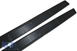 Aerodunamikó Body Kit Emprós Profulaktíras kai diachvths aéra katállhlo gia BMW F80 M3 Sedan F82 M4 Koupé (2014-2019) M Sport Schediasmós Piáno Mavro-image-6095337