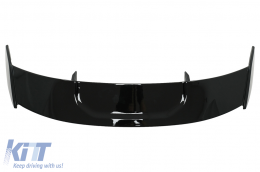 Aerodunamikó Body Kit Emprós Profulaktíras kai diachvths aéra katállhlo gia BMW Seirá 1 F40 M Sport (2019-Up) Piáno Mavro-image-6095307