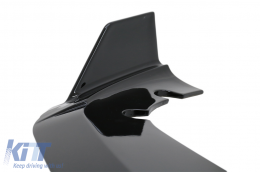 Aerodunamikó Body Kit Emprós Profulaktíras cheílos kai Píso Diairovmena plaϊná píso fóta katállhloi gia BMW F95 X5M Antagonismós (2018-up) Piáno Mavro-image-6094379