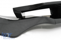 Aerodunamikó Body Kit Inódes Ánthraka me Kentrikés grílies nefrón Piáno Mavro katállhlo gia BMW X5 G05 (2018-2022) M-Tech Mavro Knight Schediasmós-image-6080550
