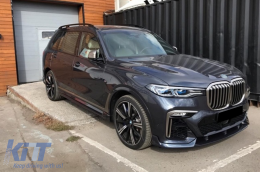 Aerodunamikó Body Kit katállhlo gia BMW X7 G07 (2018-2022) M-Tech Mavro Knight Schediasmós Piáno Mavro-image-6080148