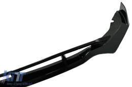 Aerodunamikó Body Kit me Kentrikés grílies nefrón Double Stripe katállhlo gia BMW X5 G05 (2018-2022) M Mavro Knight Schediasmós Piáno Mavro-image-6080410