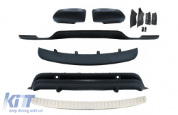 image-17-Aerodynamisch Bodykit für BMW X5 E70 LCI 11-13 Add-Ons für Stoßstange Fußplatte