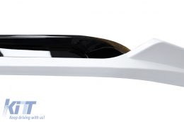 Aerotomí epéktashs Emprós Profulaktíras katállhlo gia VW Golf VII 7 5G Pre-Facelift (2013-2017) Gualisteró Mavro Leukó-image-6072186