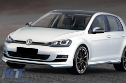 Aerotomí epéktashs Emprós Profulaktíras katállhlo gia VW Golf VII 7 5G Pre-Facelift (2013-2017) Gualisteró Mavro Leukó-image-6072187