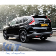 Aile becquet toit pour HONDA CRV 2012-2016 IV génération Look OEM Noir-image-6022017
