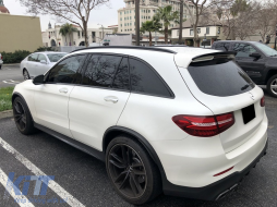 Aileron arrière Toit Add-On pour Mercedes GLC X253 SUV 2015+ Noir brillant-image-6073305