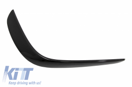 Aileron avant Splitter Flaps Flics pour Mercedes GLE Coupé C292 15-18 Noir brillant-image-6044084