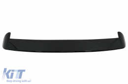 Aileron Becquet toit pour Seat Ibiza V Hatchback 6F KJ 17+ Noir Brillant-image-6097265
