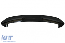 Aileron Becquet toit pour Seat Ibiza V Hatchback 6F KJ 17+ Noir Brillant-image-6097266