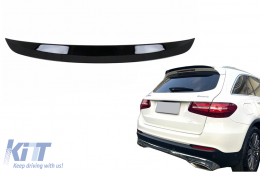 Aileron Becquet Toit Spoiler Add-on pour Mercedes GLC X253 SUV 15-2021 Noir brillant-image-6109851