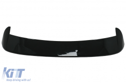Aileron Capuchon becquet toit pour Seat Leon 5F Mk3 5 Portes Hatchback 2012-2019 Noir Brillant-image-6095875