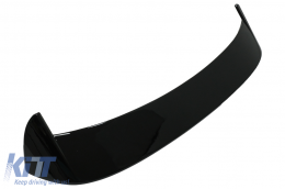 Aileron Capuchon becquet toit pour Seat Leon 5F Mk3 5 Portes Hatchback 2012-2019 Noir Brillant-image-6095876