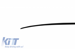 Aileron coffre Boot Lèvre Aile pour Audi A3 8V Berline Berline 2013+ Noir mat-image-6049085