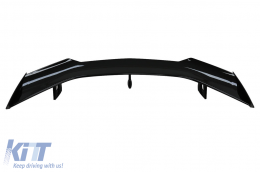 Aileron coffre couvercle pour Chevrolet Camaro 16+ Noir brillant ABS-image-6092747