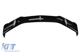 Aileron coffre couvercle pour Chevrolet Camaro 16+ Noir brillant ABS-image-6092753