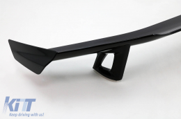 Aileron coffre couvercle pour Chevrolet Camaro 16+ Noir brillant ABS-image-6092756