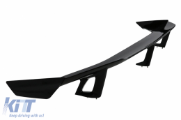 Aileron coffre couvercle pour Chevrolet Camaro 16+ Noir brillant ABS-image-6092758