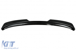 Aileron coffre Fenêtre Ailette pour VW Scirocco 137 Hayon Facelift 14-17 Noire-image-6084901