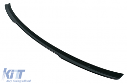 Aileron Coffre pour Audi A8 D5 4N Berline 2018-2022 Noir brillant Spoiler-image-6128437