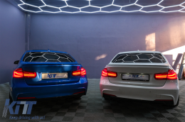 Aileron coffre pour BMW Série 3 F30 2011-2014 F30 LCI 2015-2019 Noir brillant-image-6088628