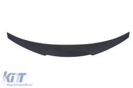 Aileron coffre pour BMW Série 4 Coupé F32 2013+ M4 CSL Look Noir mat-image-6060289