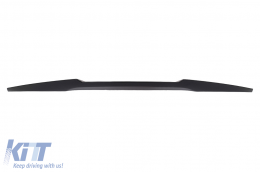 Aileron coffre pour BMW Série 4 Coupé F32 2013+ M4 CSL Look Noir mat-image-6060290