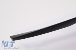 Aileron coffre pour BMW Série 4 Coupé F32 2013+ M4 CSL Look Noir mat-image-6060294