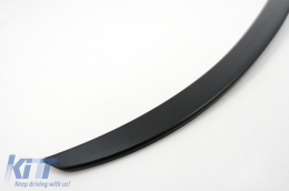 Aileron couvercle coffre pour BMW Série 3 F30 2010+ M3 Design Noir mat-image-6049536