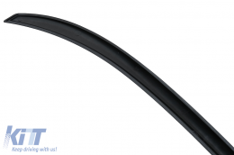 Aileron couvercle coffre pour BMW Série 3 F30 2010+ M3 Design Noir mat-image-6072719
