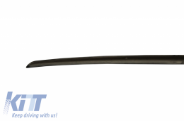 Aileron de coffre pour AUDI A4 B8 Berline 2008-2015 Noir mat-image-6049137