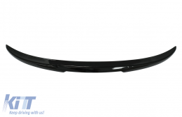 Aileron de coffre pour BMW Série 3 F30 F80 M3 Berline 2011-2019 Noir brillant-image-6083058