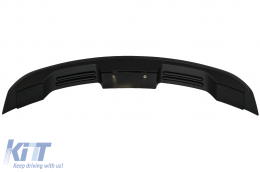 Aileron de coffre pour Ford Mustang Mk6 Sixième Génération 15-20 GT500 Look Noir mat-image-6084597