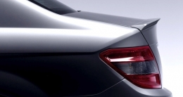 Aileron de coffre pour Mercedes Classe C W204 2007-2014 Noir brillant-image-10673