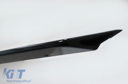 Aileron de coffre pour Mercedes Classe C W204 2007-2014 Noir brillant-image-6073057