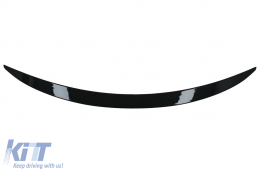 Aileron de coffre pour Tesla Model Y 2020+ Aileron Noir Brillant-image-6095914