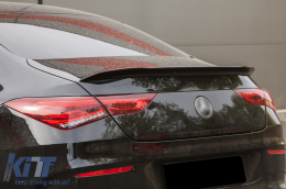 Aileron de coffre Spoiler pour Mercedes CLA Coupé C118 2019+ Noir brillant-image-6097136