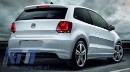 Aileron pare-brise arrière pour VW Polo 6R 2009-up Spoiler toit R-Line Look-image-6004649