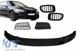 image-35-Aileron Pare-chocs Avant BMW F10 F11 Calandre M-Performance Sport M550 Look