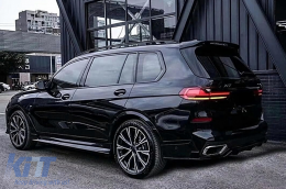 Aileron Toit Becquet Spoiler pour Pour BMW X7 G0 2018+ Noir brillant-image-6126846