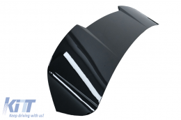 Aileron toit pour Audi A6 Avant Facelift 4G C7 2015-2018 Noir brillant-image-6075441