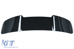 Aileron toit pour Audi A6 Avant Facelift 4G C7 2015-2018 Noir brillant-image-6075442
